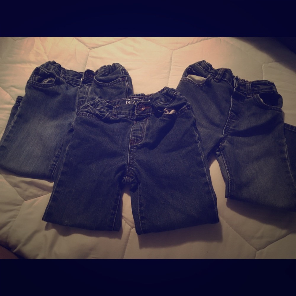 3 pairs of jeans size 3T